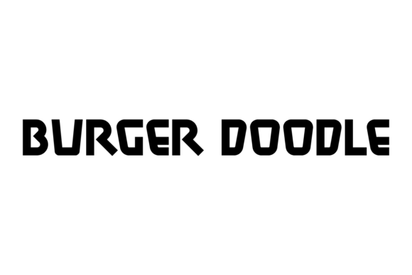 Burger Doodle: A Bold Serif Font for Creative Design