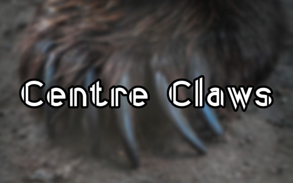Centre Claws: A Display Font for Bold Creative Projects
