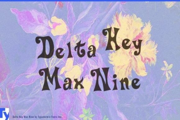 Delta Hey Max Nine: A Fun Retro Display Font