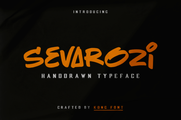 Discover Sevarozi: A Bold Handwritten Typeface