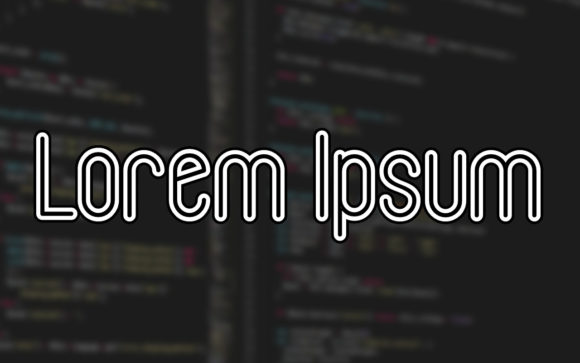 Discover the Lorem Ipsum Display Font for Modern Designs