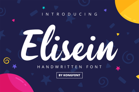 Discover the Playful Charm of the Elisein Font