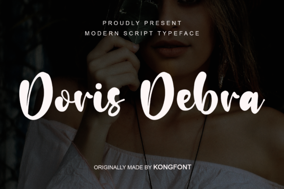 Doris Debra: A Playful Script Font for Creative Designers