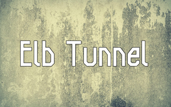 Elb Tunnel: A Unique Display Font for Creative Projects