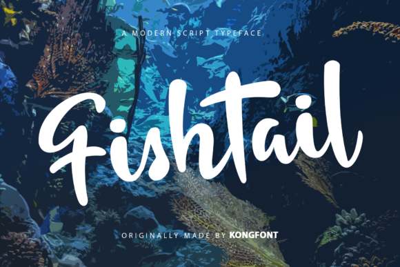 Fishtail: A Playful Script Font for Creative Projects