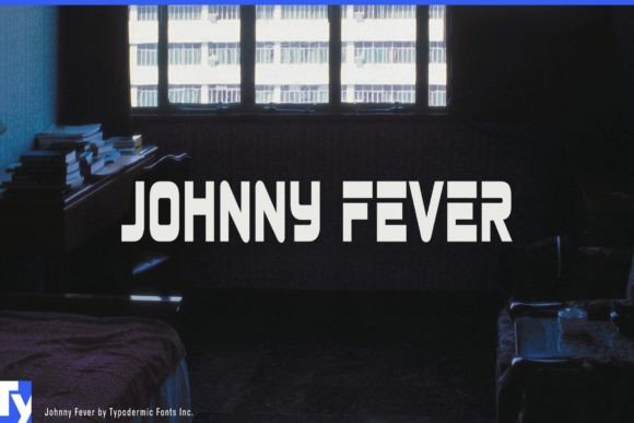 Johnny Fever: Retro Swash Caps for Modern Design