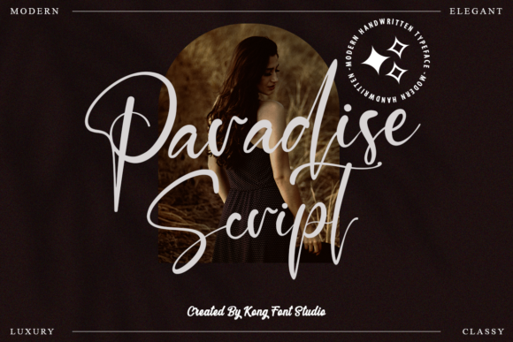Paradise Script: A Modern Handwritten Font for Creative Projects