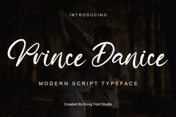 Prince Danice: A Modern Handwritten Script Font