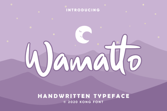 Wamatto: The Modern Handwritten Font for Creative Designs